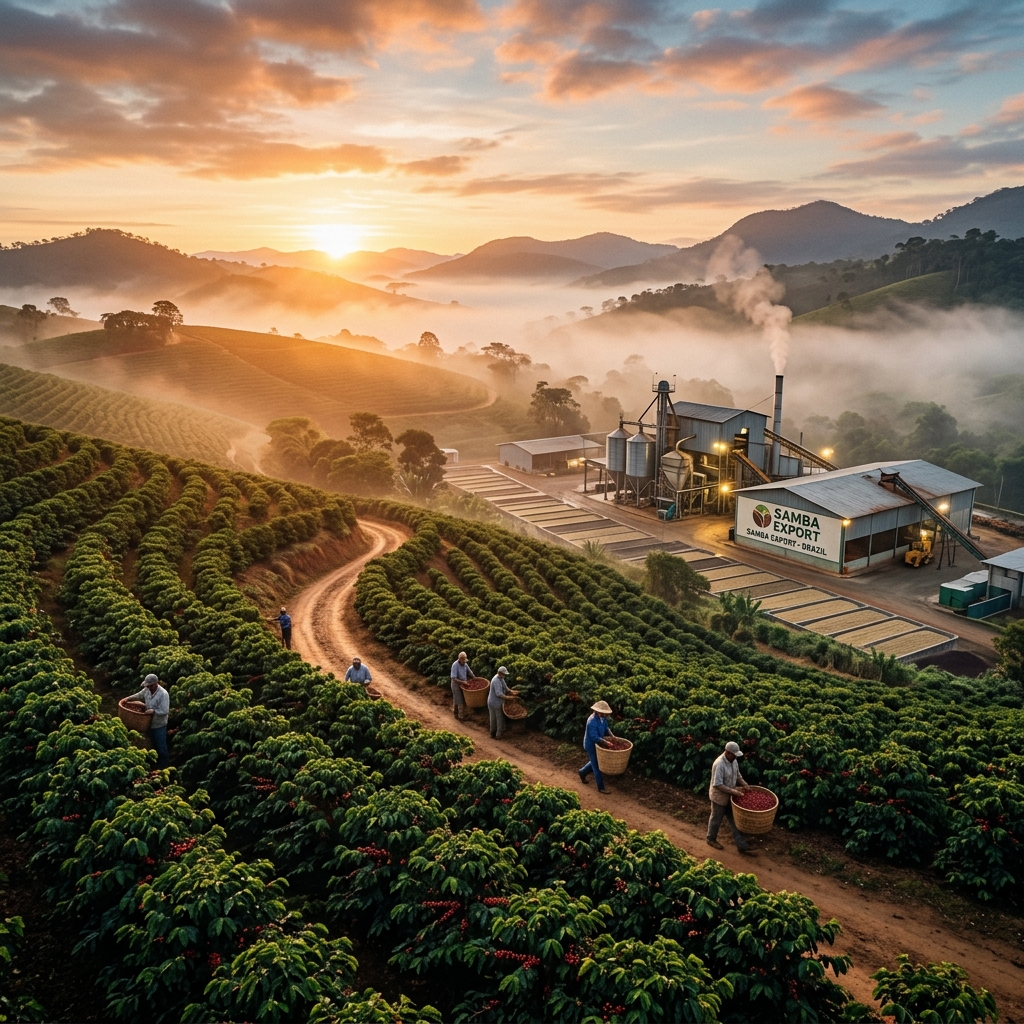 Brazilian Coffee Plantation